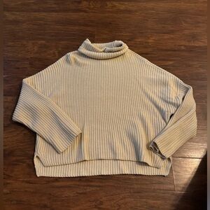 Abercrombie cropped turtleneck sweater